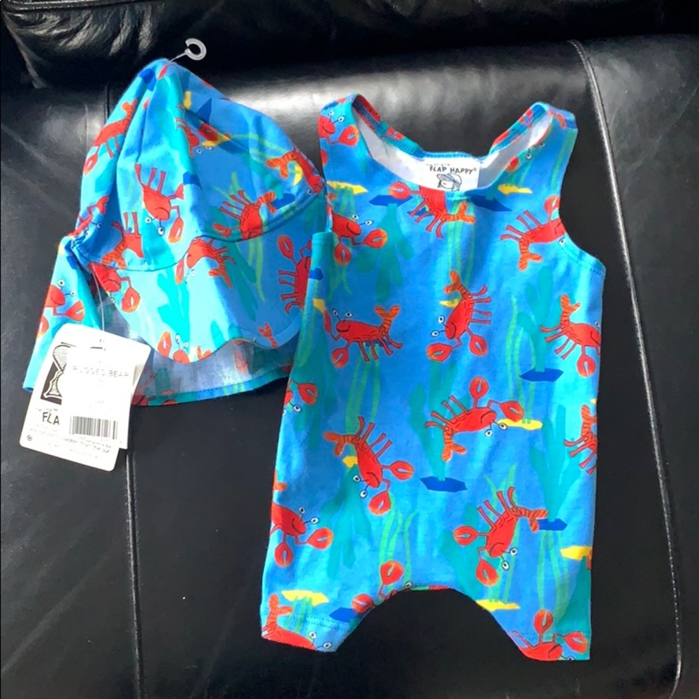 NWT retro swim tank suit